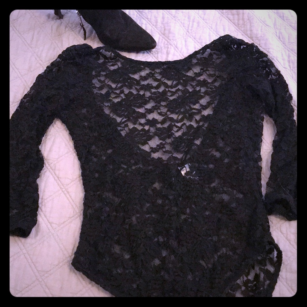 Black bodysuit